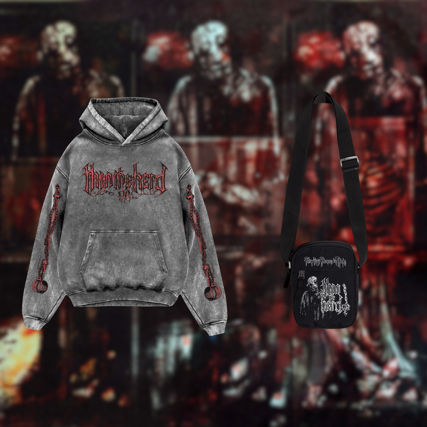 Chains Hoodie/Side Bag Bundle (Pre-Order)